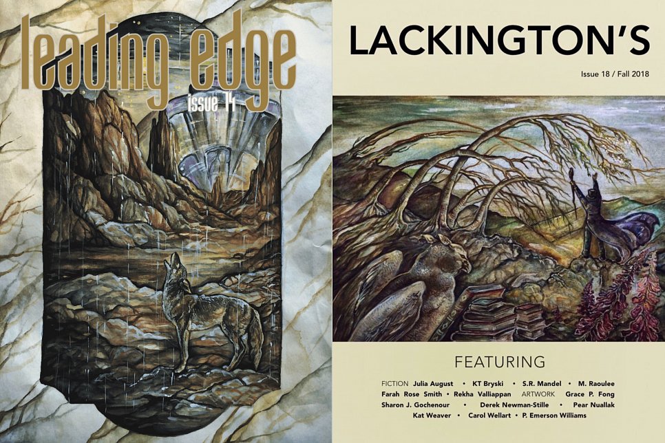 Leading Edge and Lackington's magazines